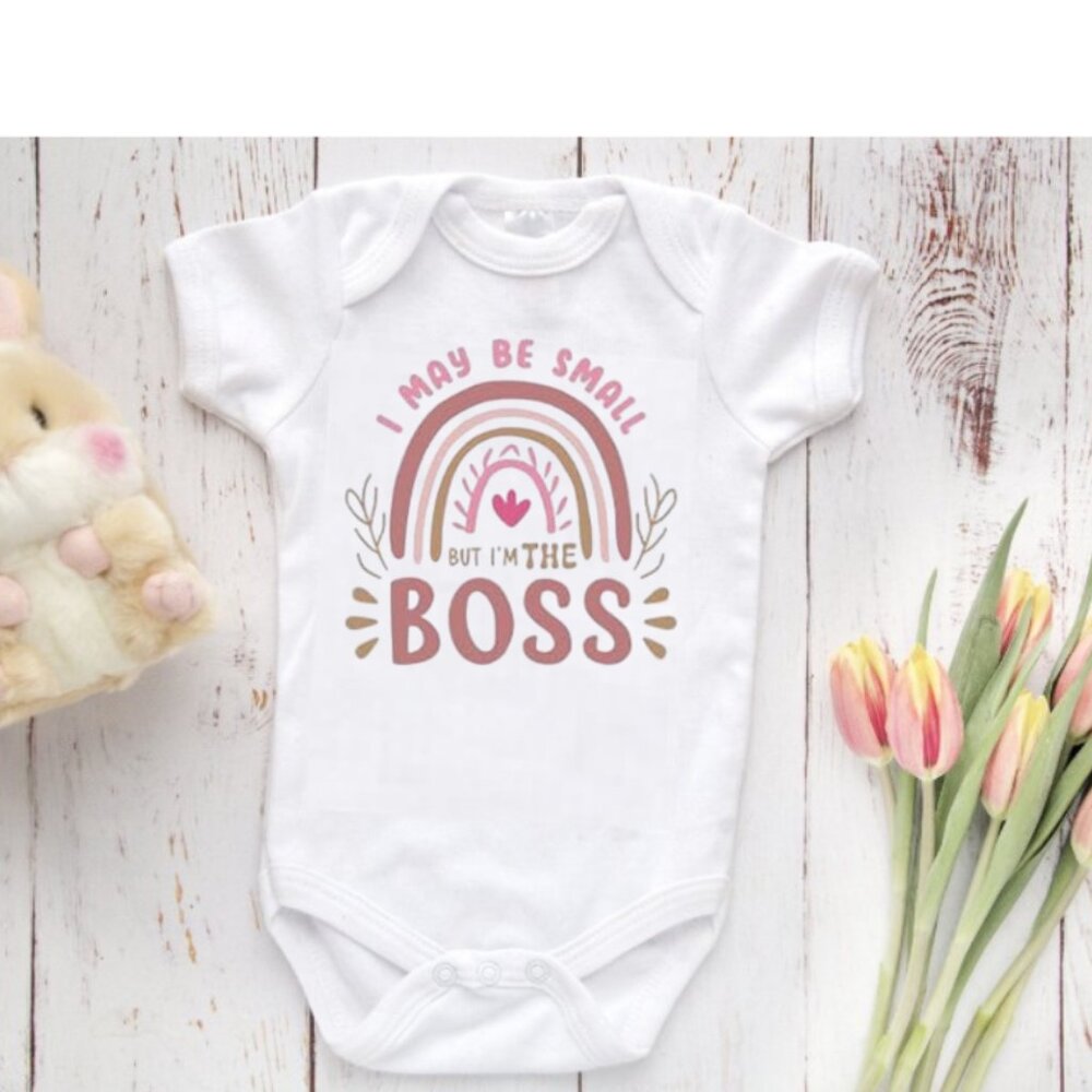 I May Be Small But I'm The Boss Onesie